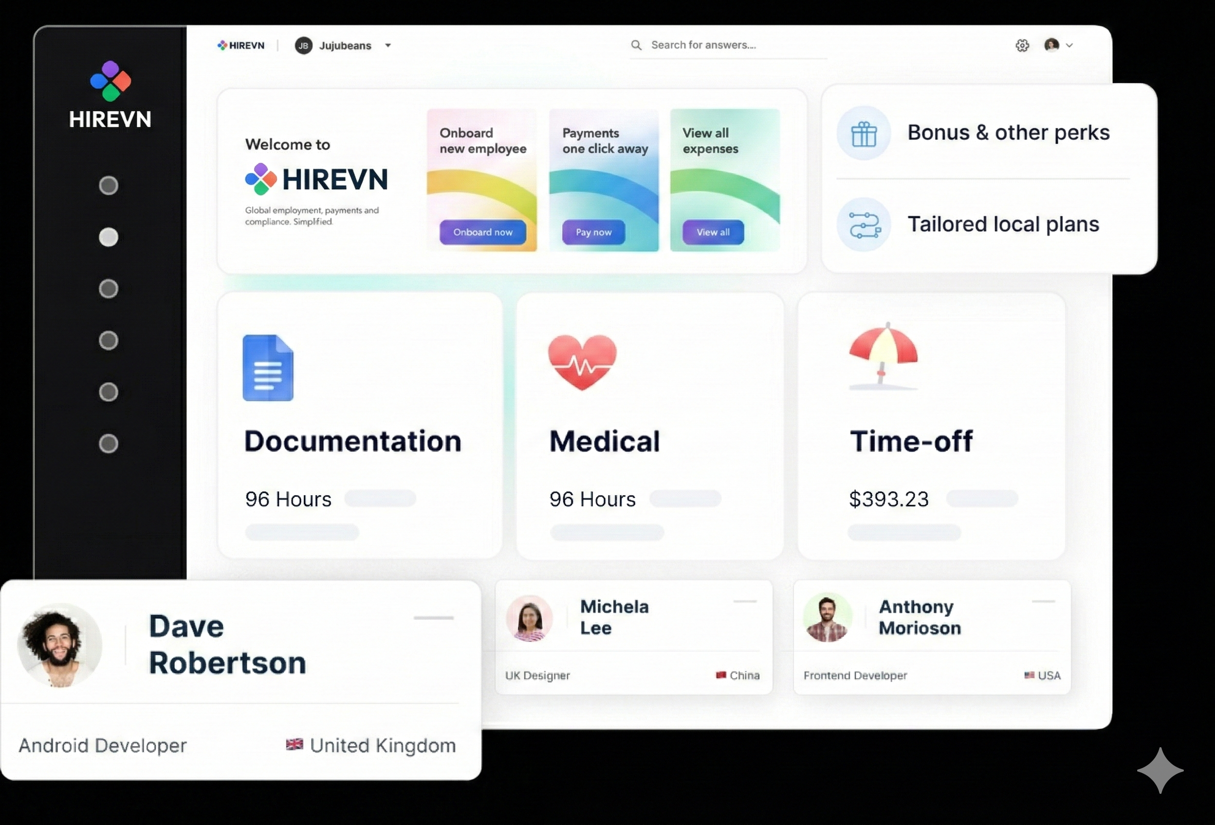 Meet statutory requirements — HIREVN platform